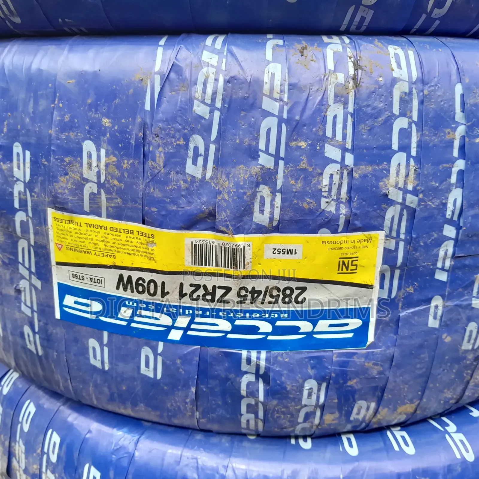 285/45r21 Accelera Tyres Brand New Made in Indonesia