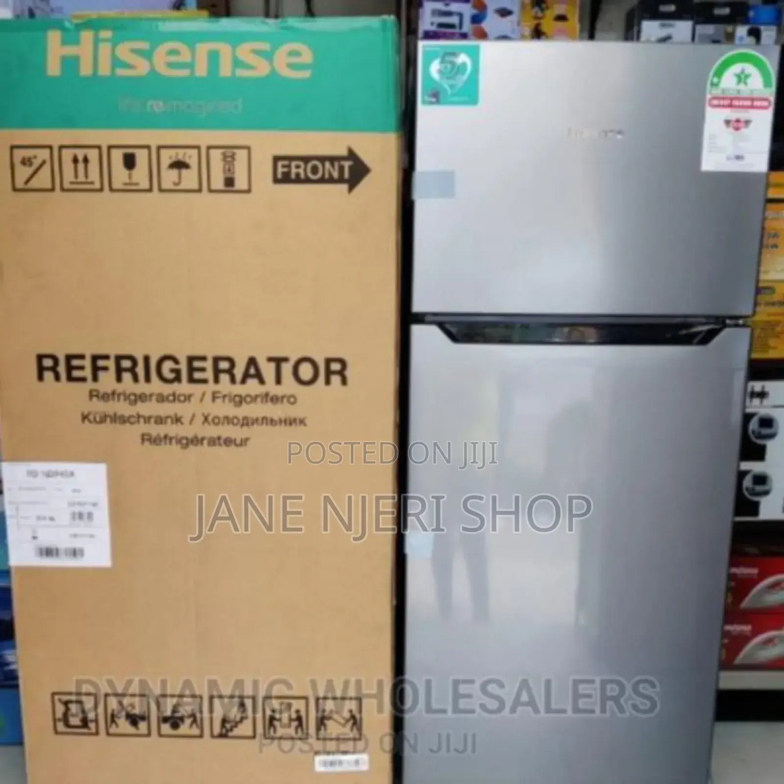 Best Quality 121litres Hisense Fridge Double Door