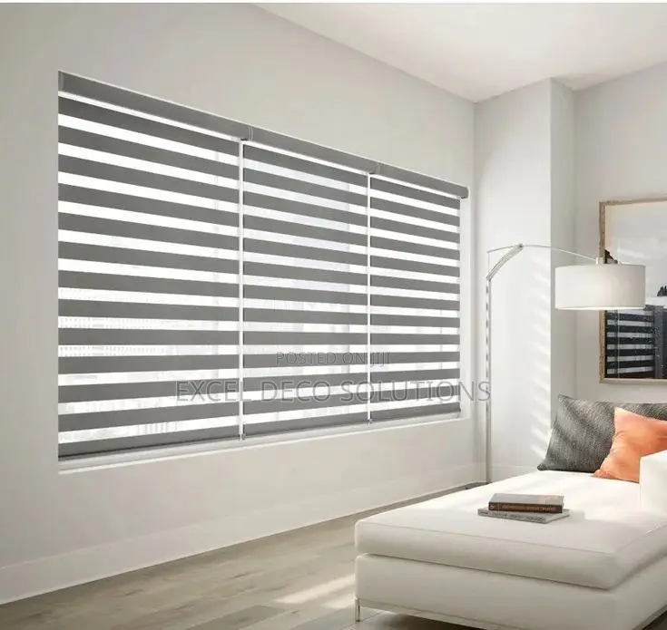 Simplified Zebra Roller Office Blinds