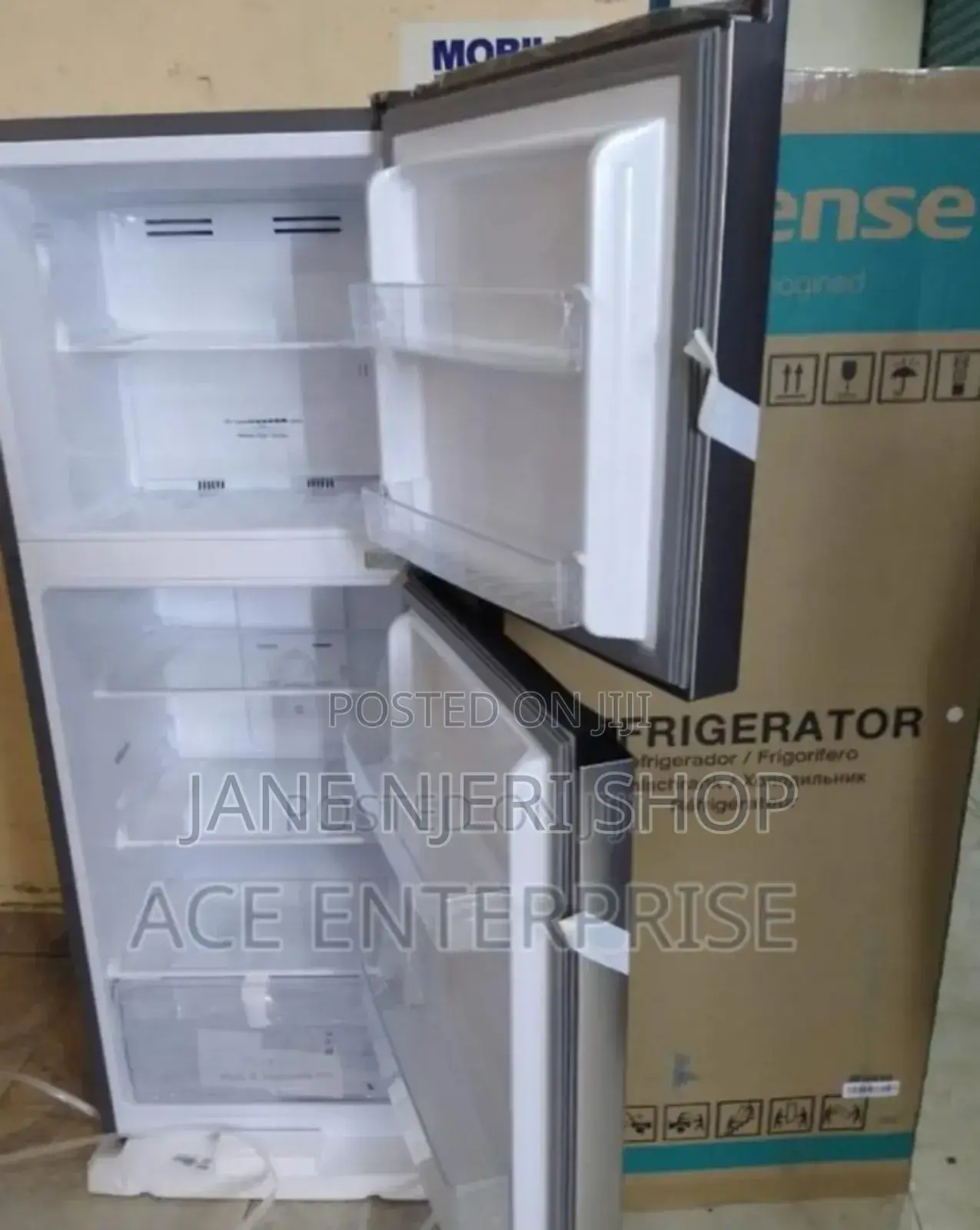 Hisense Fridge 203 Litres No Frost Double Door
