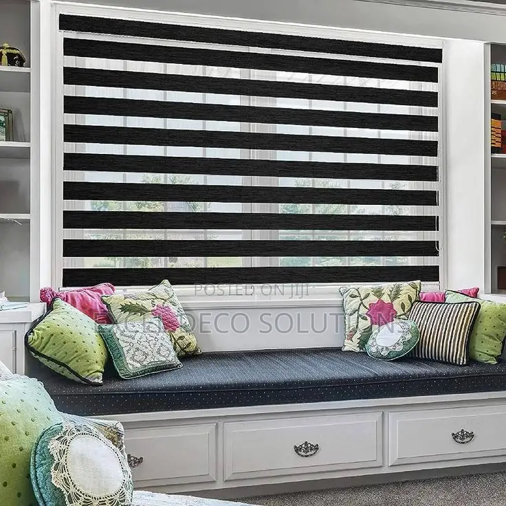 Professional Window Covering- Zebra Blinds