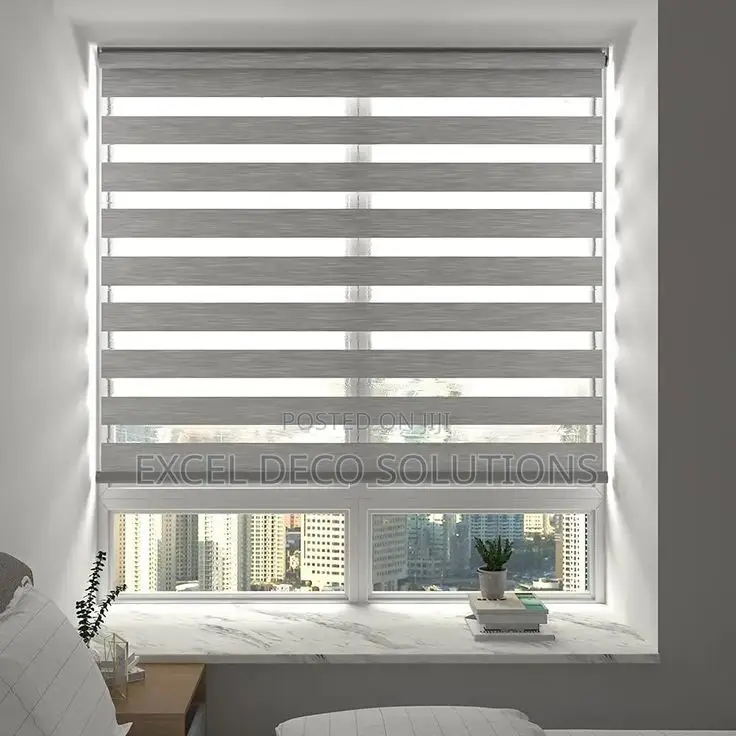Elegant Privacy Style Zebra Blinds