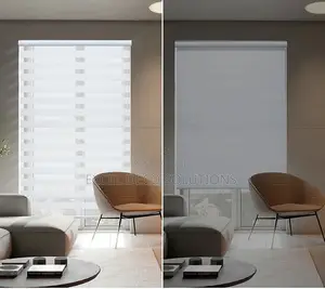 Instant Ambience Zebra Roller Blinds