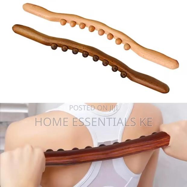 *Wooden Gua Sha Stick Body Massage Tool Abdominal Cellulite