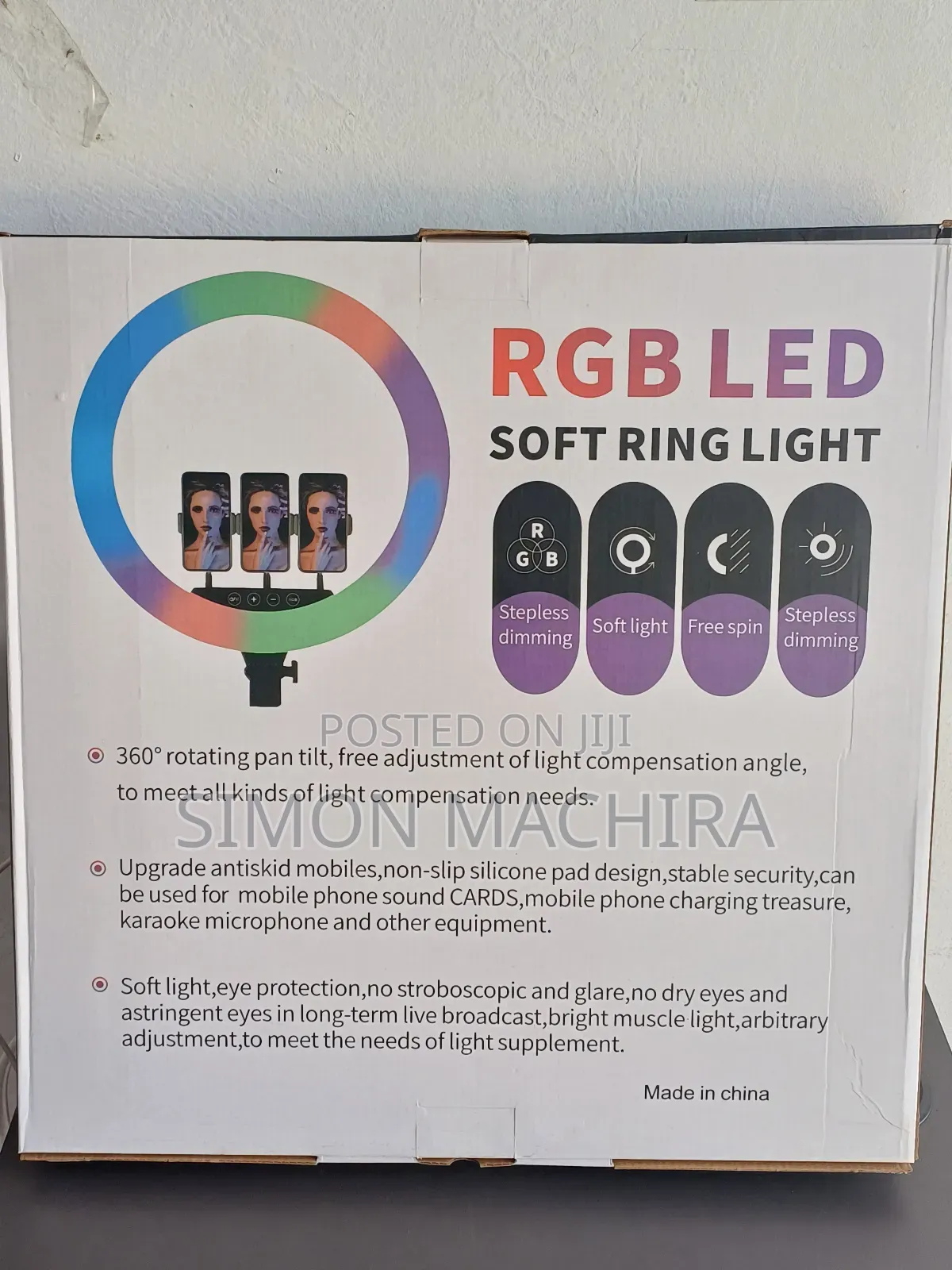 RGB Ring Light With Remote