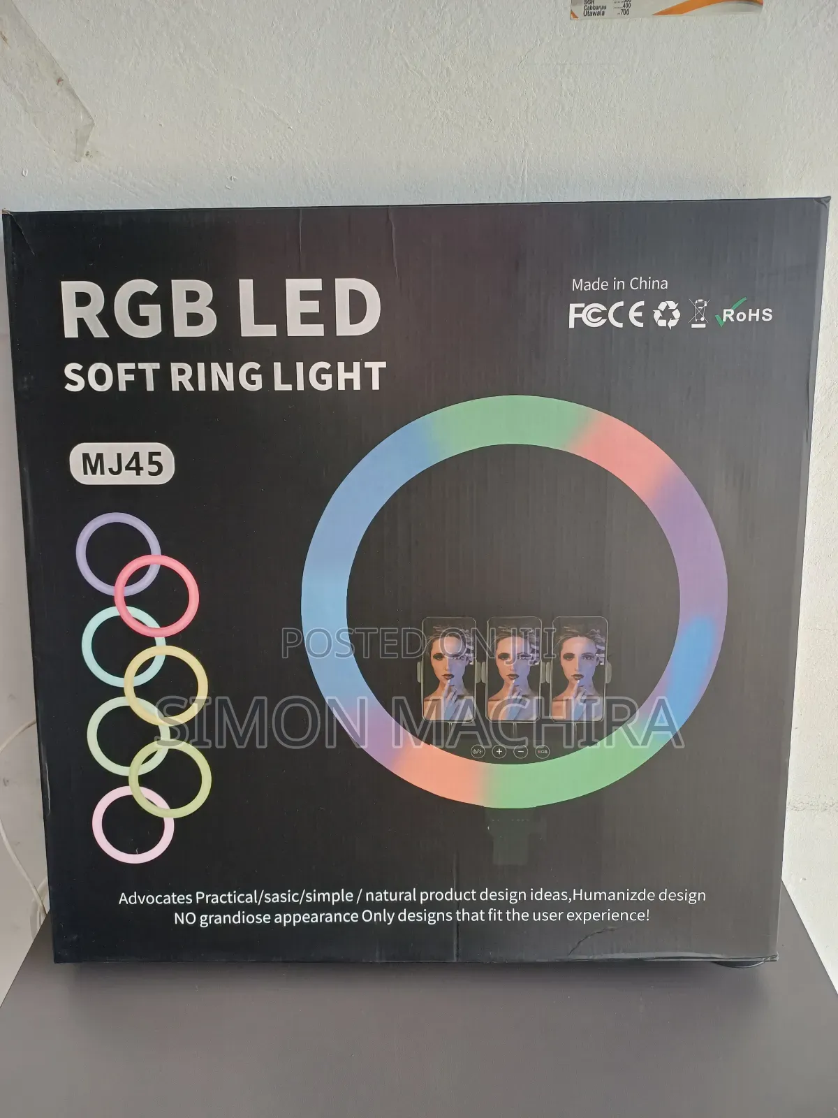 RGB Ring Light With Remote