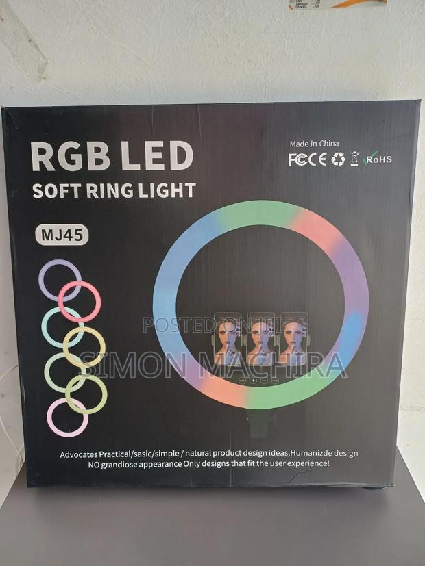 RGB Ring Light With Remote - main view
