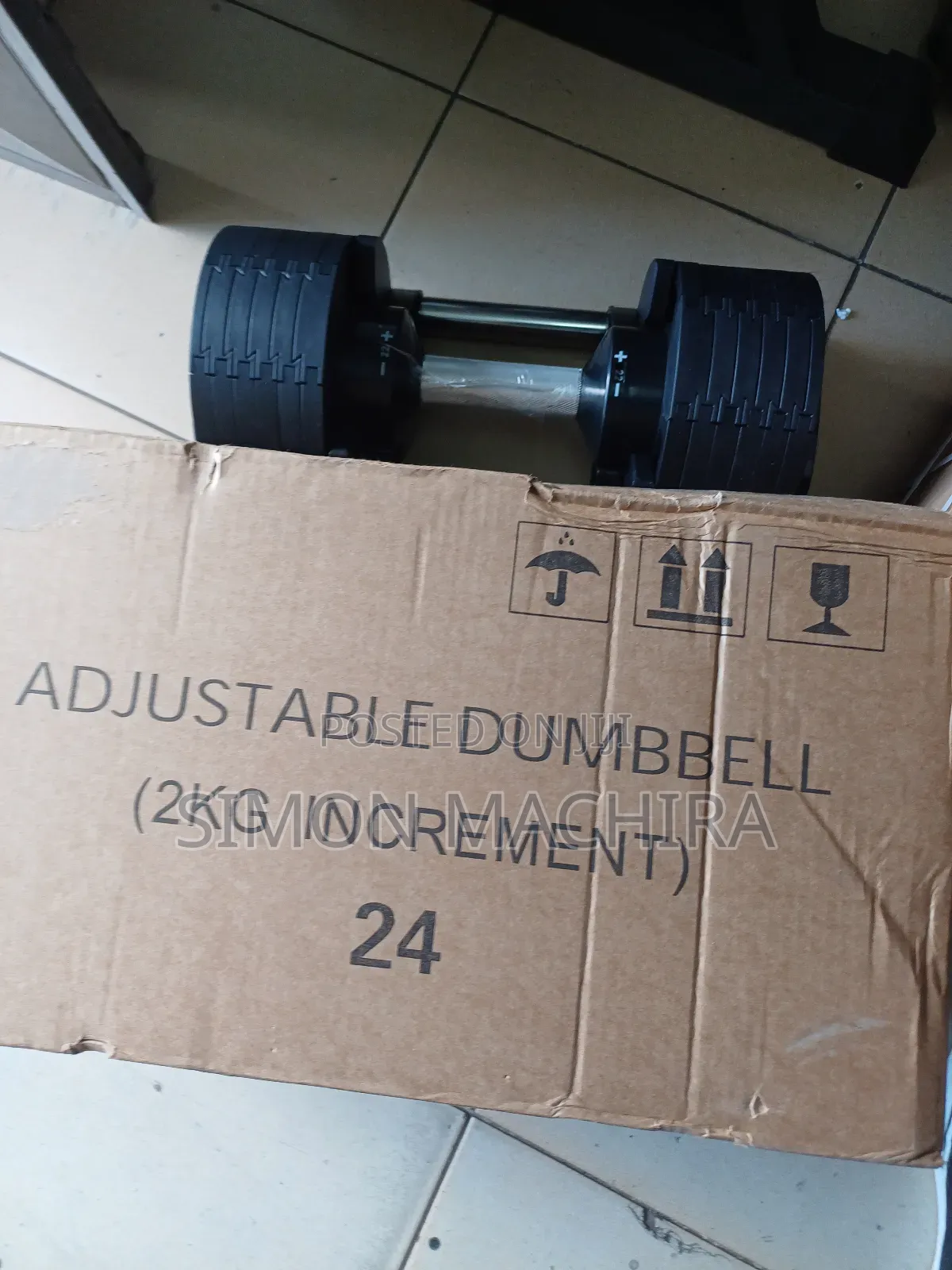 Adjustable Dumbell. 2kg Incremental Dumbell