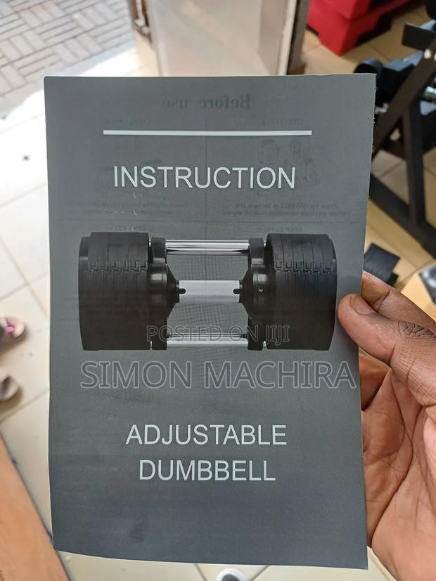 Adjustable Dumbell. 2kg Incremental Dumbell - thumbnail 3