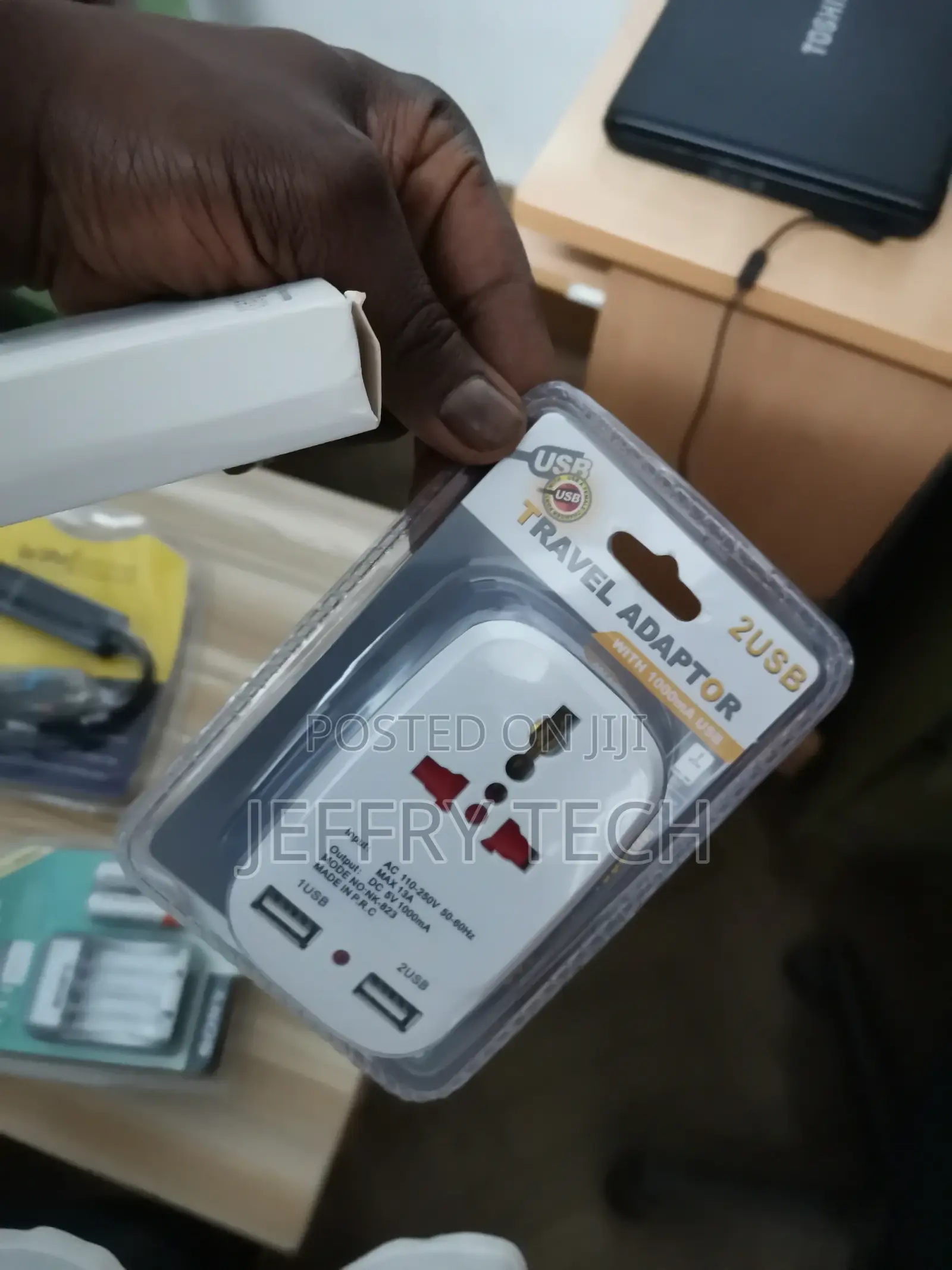 Travel Conversion Plug With Dual USB British Standard Conver