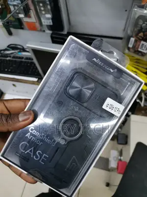 Nillkin iPhone 12 Pro Case With Rotating Ring Stand Slidin