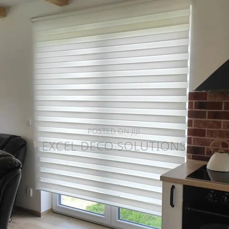 Double Layered Horizontal Roller Blinds