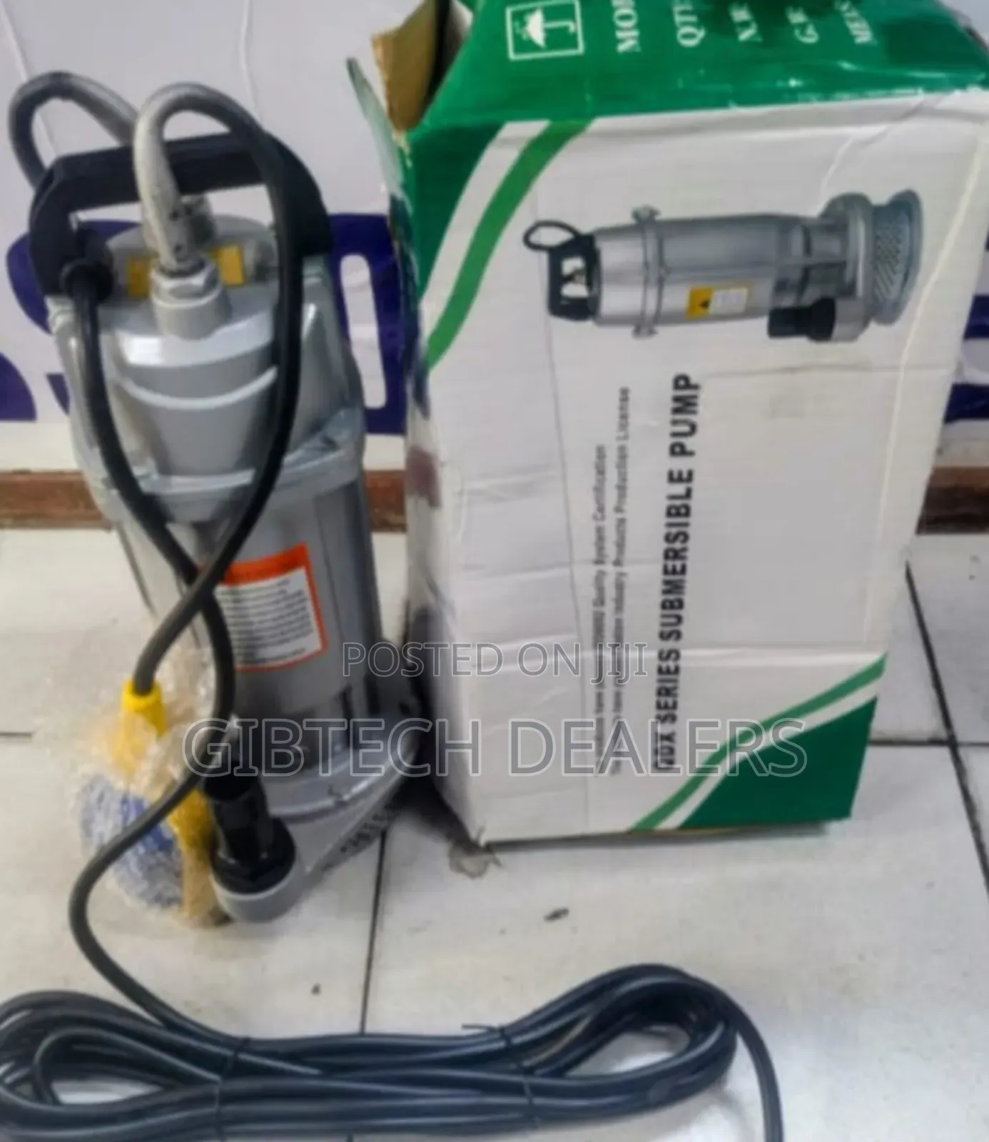 Kunda 0.5hp Submersible Water Pump