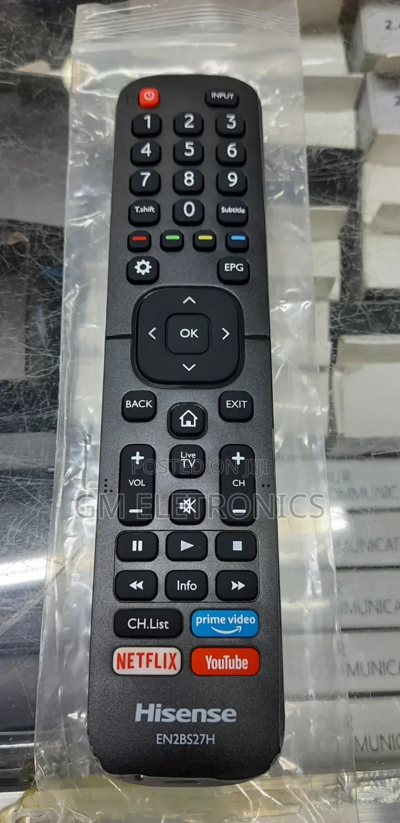 Replacement Remote EN2BS27H for Hisense Smart TVS