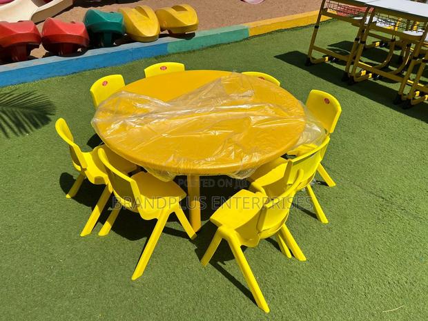 Kindergarten Table and Seats - main view