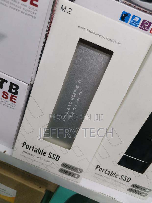 M.2 NVME SSD Enclosure Adapter Tool-Free, USB C 3.1 Gen 2 10 - thumbnail 2