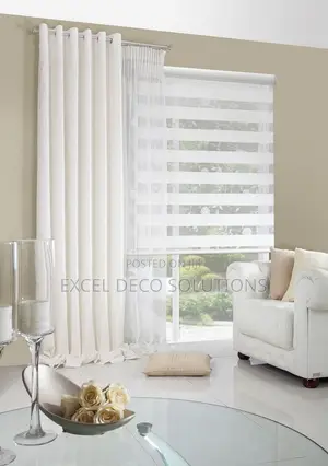 Guest Room Window Covering Zebra Blinds
