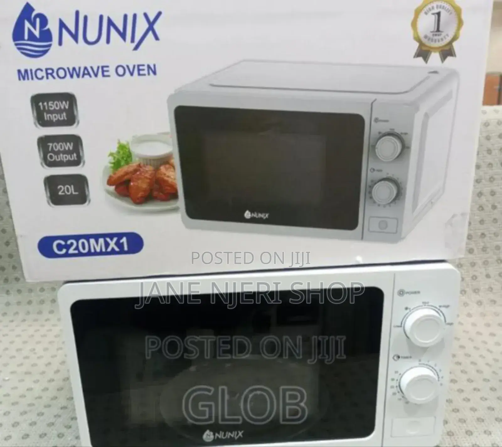 Nunix Microwave With Grill Manual