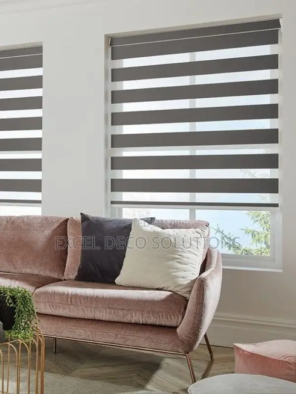 Window Glow Up Zebra Blinds