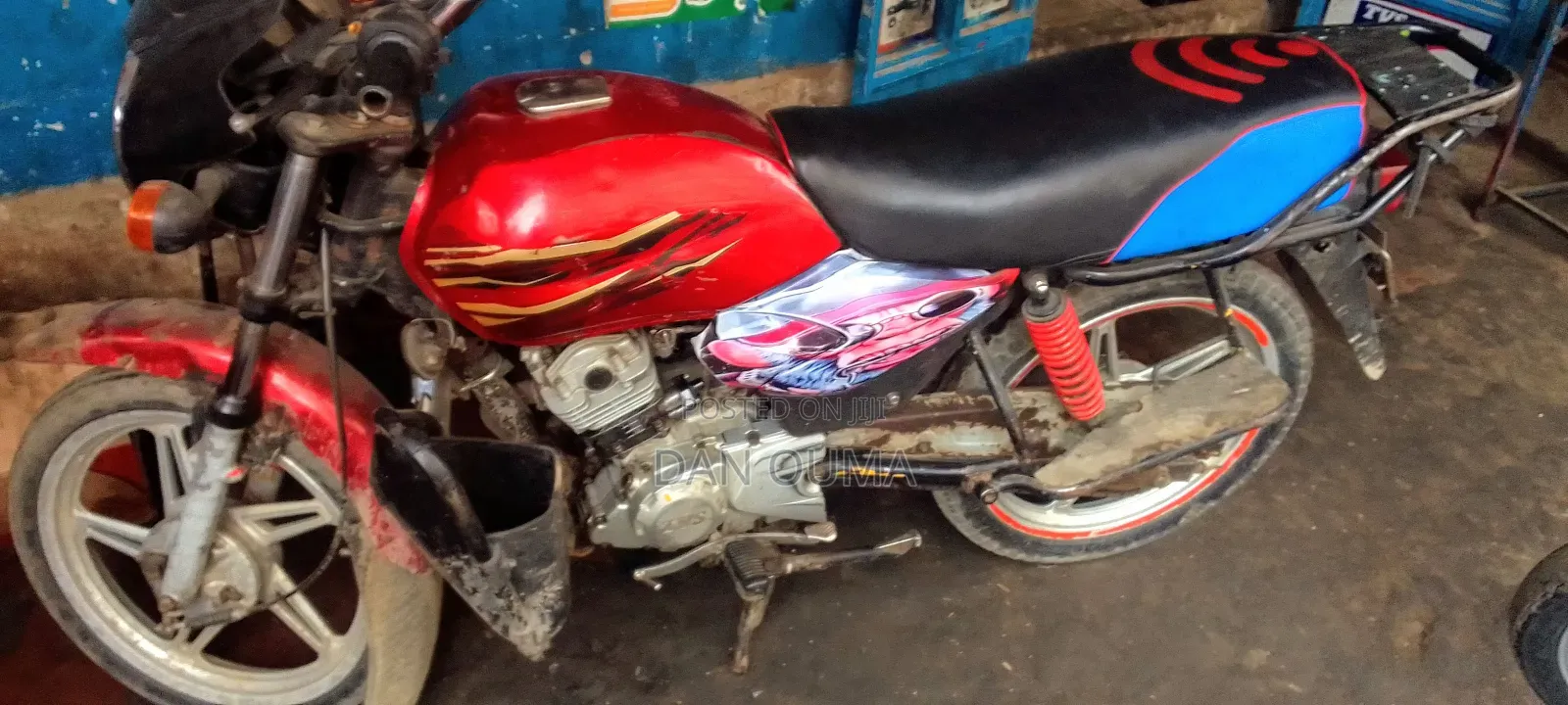 New Bajaj Boxer 150 UG 2017 Red