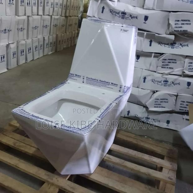 Diamond Design Toilet Available - main view
