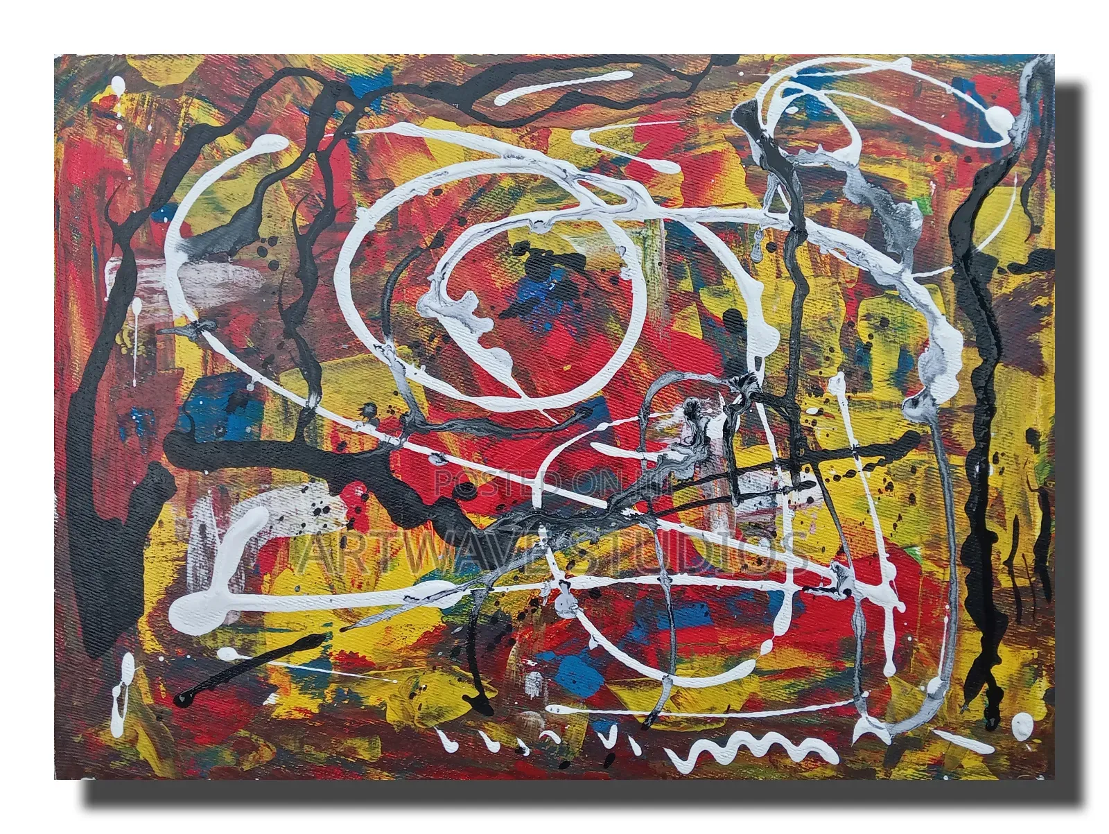 African Art Wall Painting