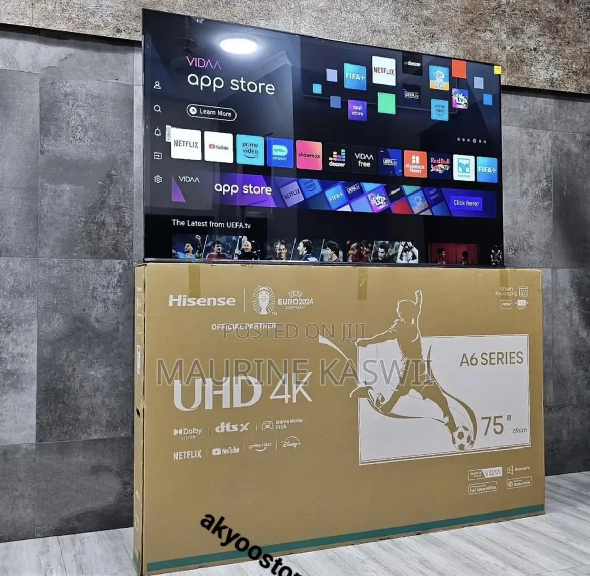 Hisense 75a6 75 Inch Smart Uhd Tv