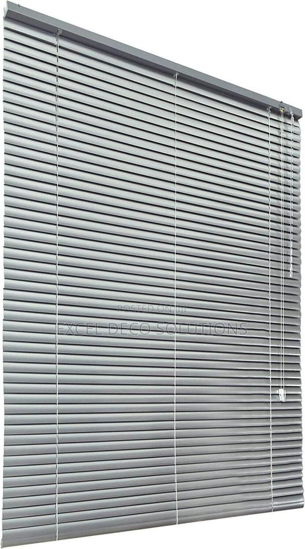 Greyish Custom Venetian Blinds