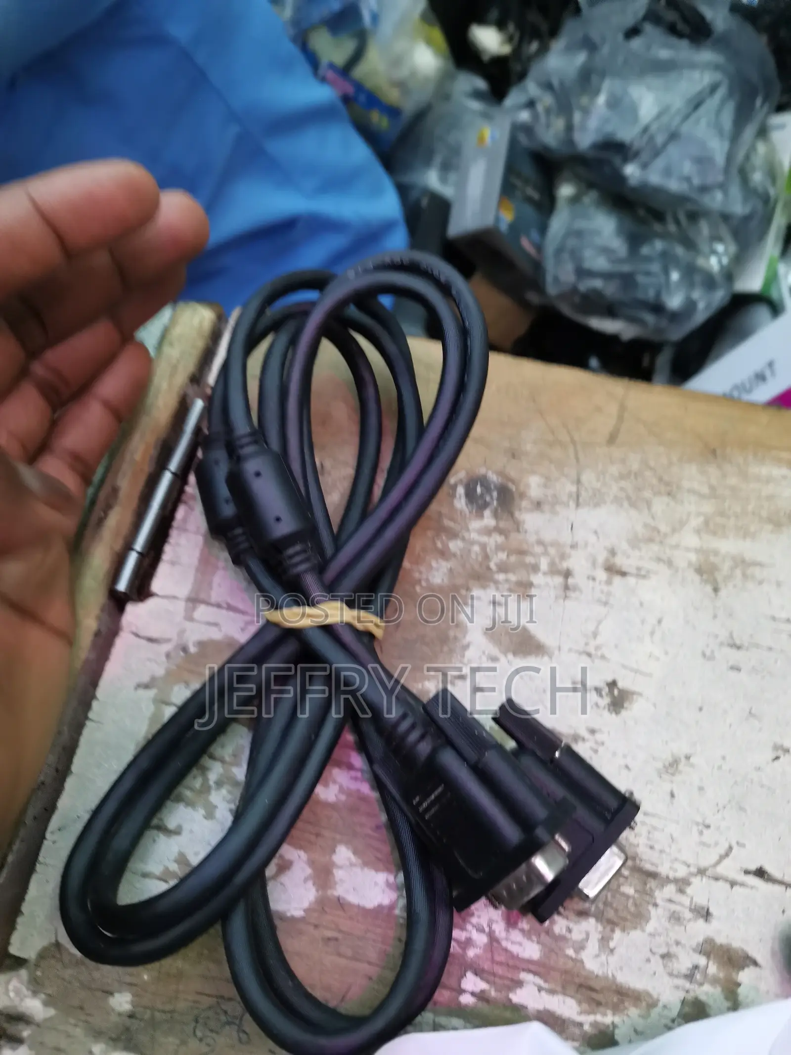 Male VGA to Female VGA Cable, 1.5m Black