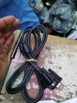 Male VGA to Female VGA Cable, 1.5m Black