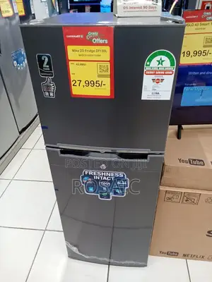 Mika Fridge 138ldouble Double Door