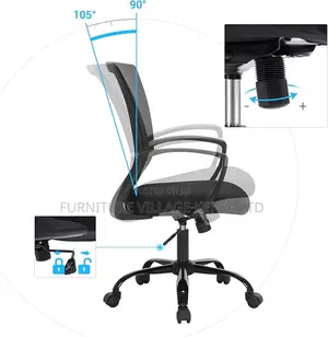 Office Chair: Breathable Ergonomic Office Chair