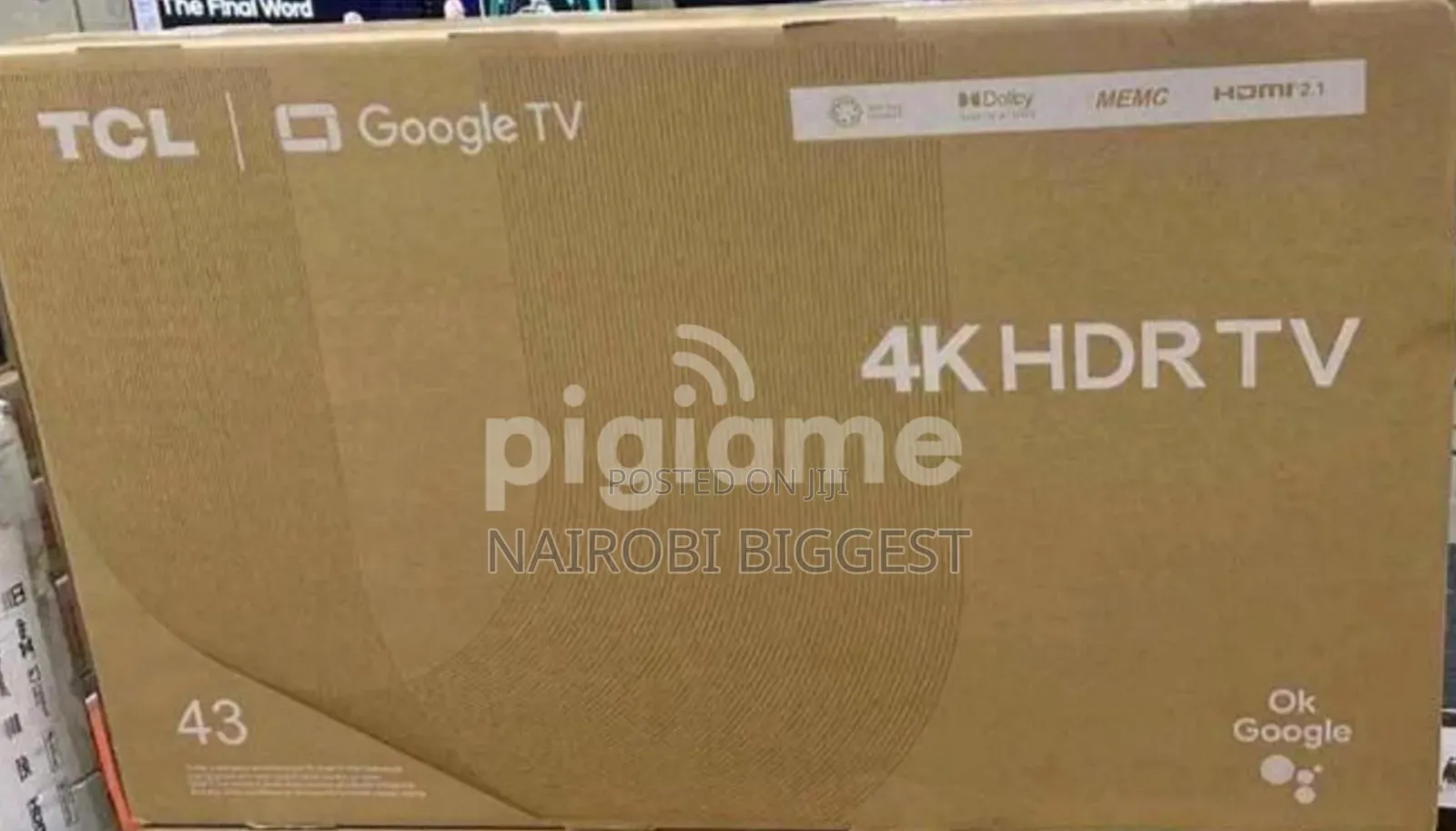 TCL 43" Smart Frameless P635 Television