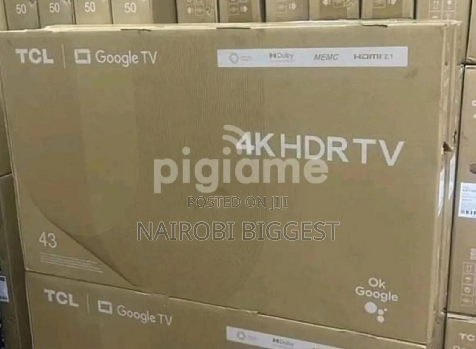 TCL 43" Smart Frameless P635 Television