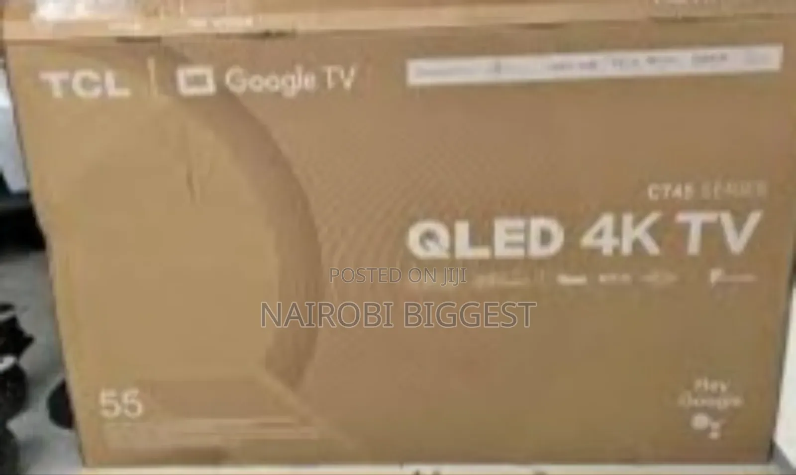 TCL 55" Inches Qled Frameless Television