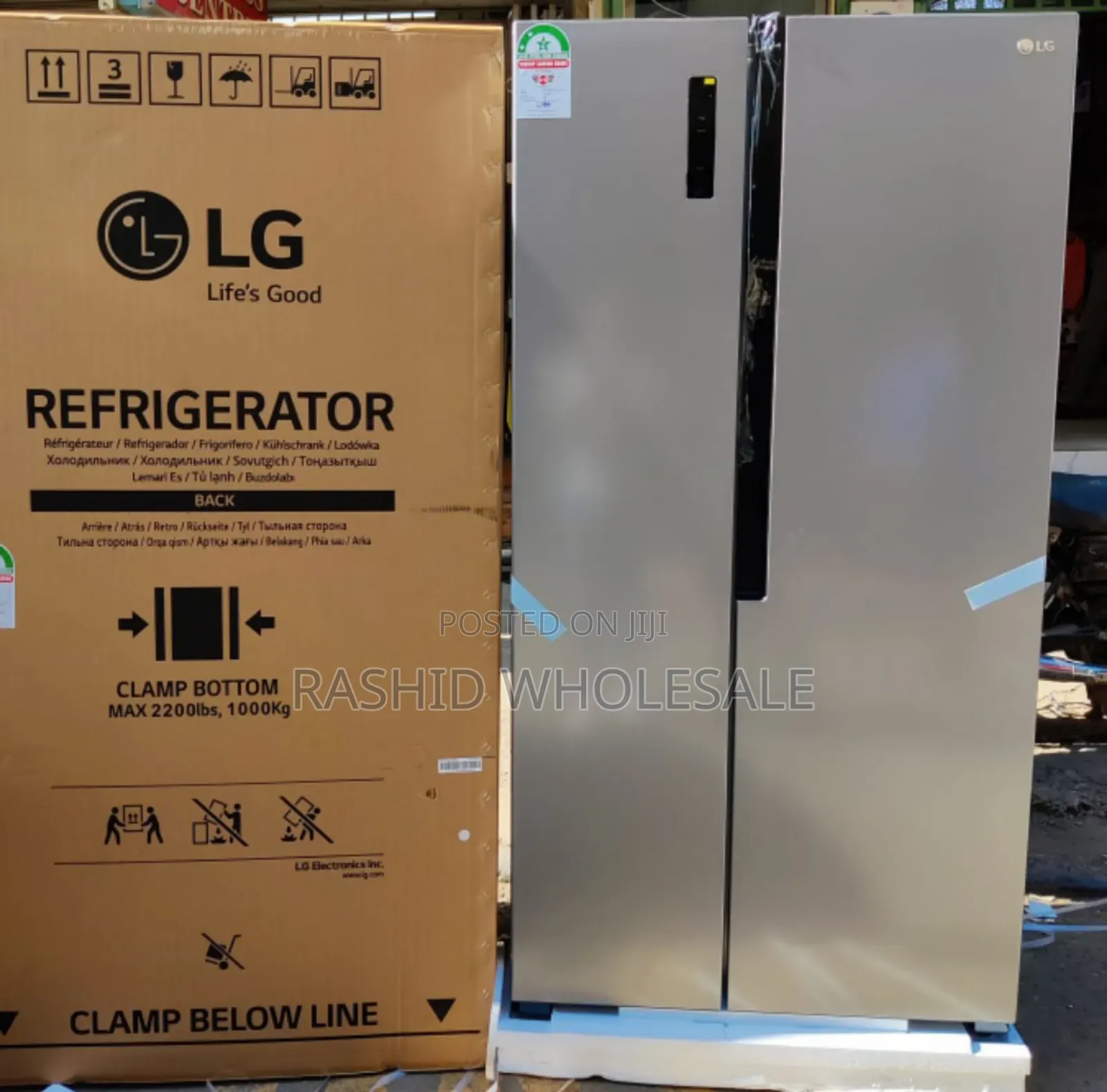 Lg Fridge Side By Side 519l Fridge