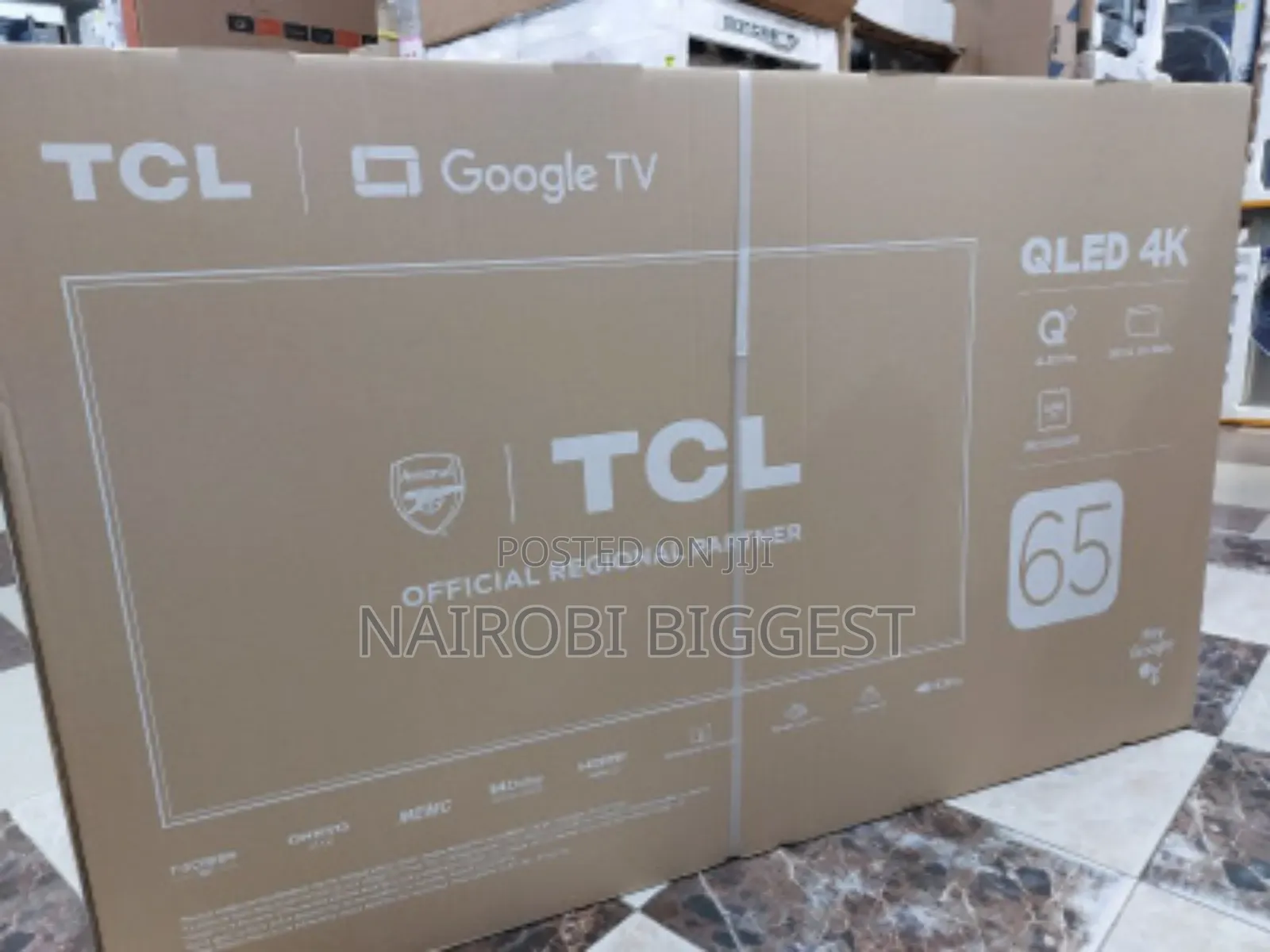 TCL 65" Best Frameless Bluetooth Enabled Television