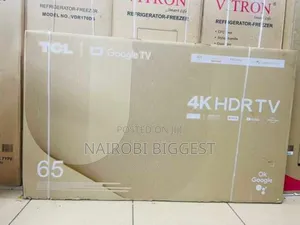 TCL 65" Best Frameless Bluetooth Enabled Television