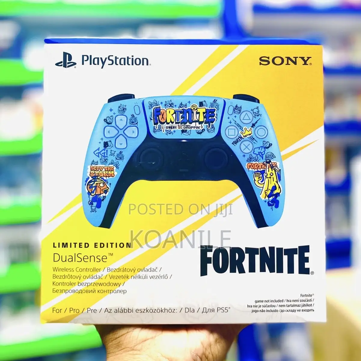 PS5 Dualsense Wireless Controller Fortnite Limited Edition