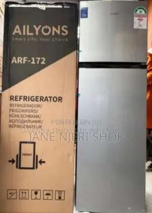 168l Ailyons Fridge Brand New Double Door