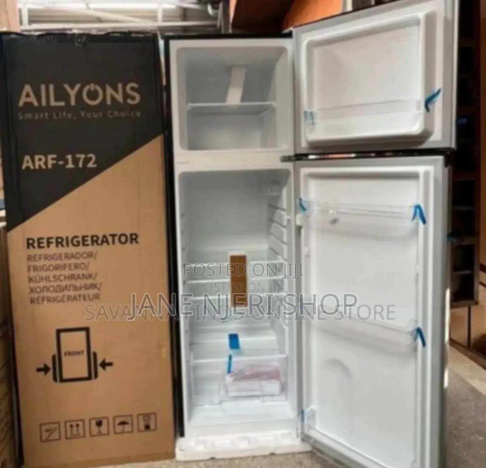Best Quality Ailyons Double Door Fridge 168l