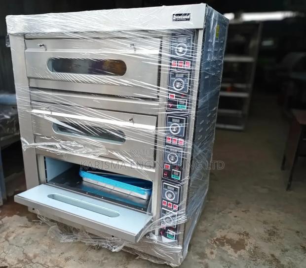 3 Deck Electric Heavy Duty Oven.