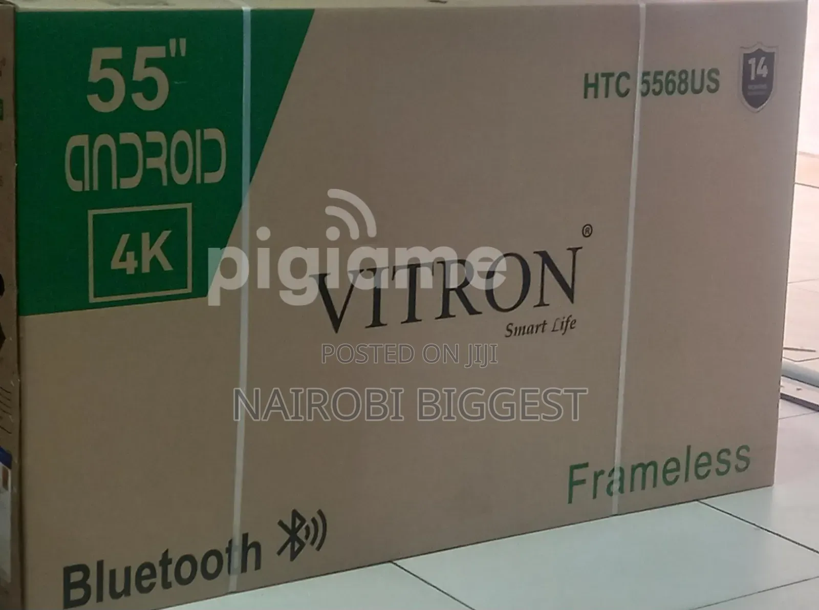Vitron 55" Amazing Uhd Frameless Television