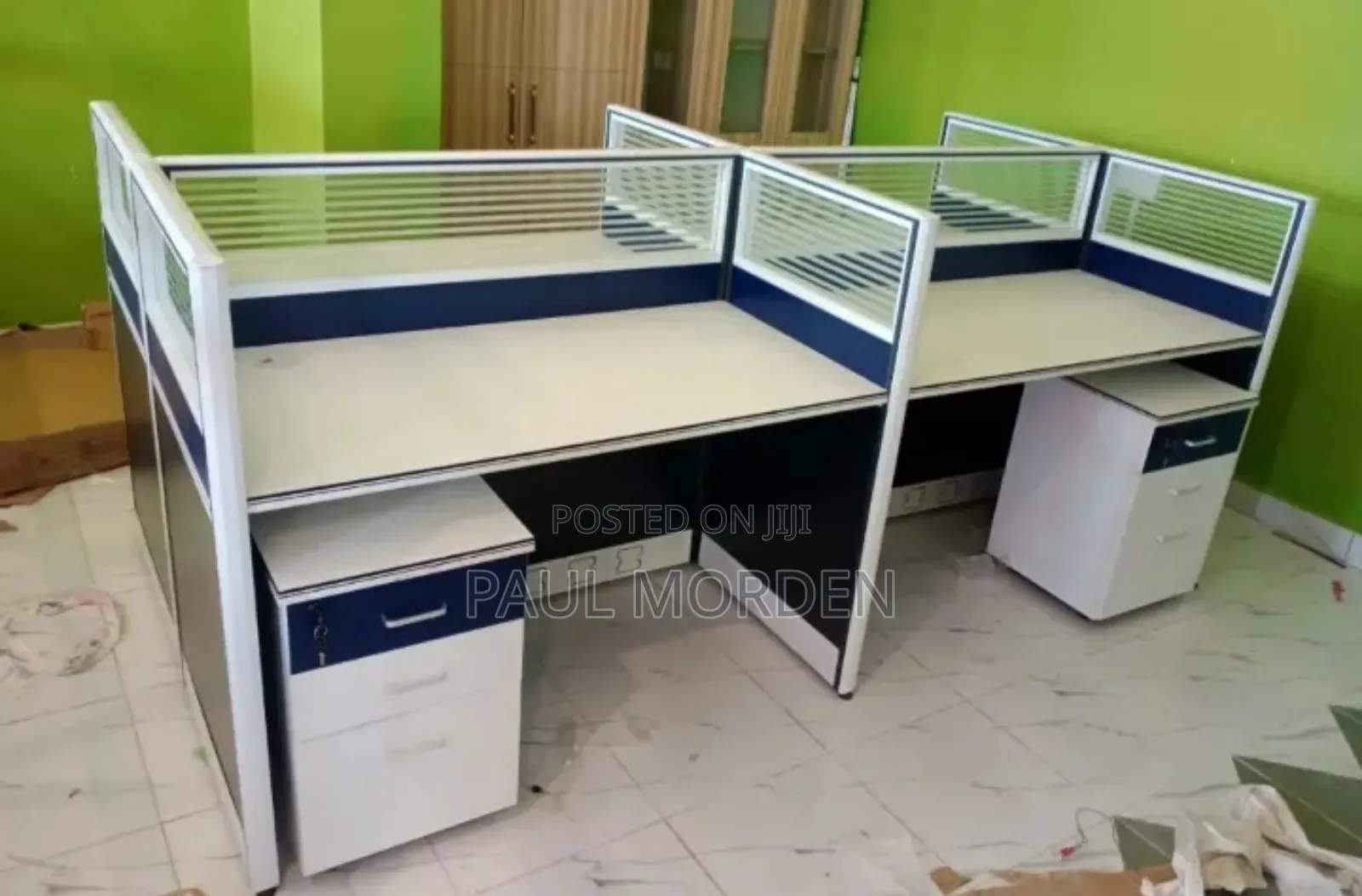 Four Way Office Working Stations