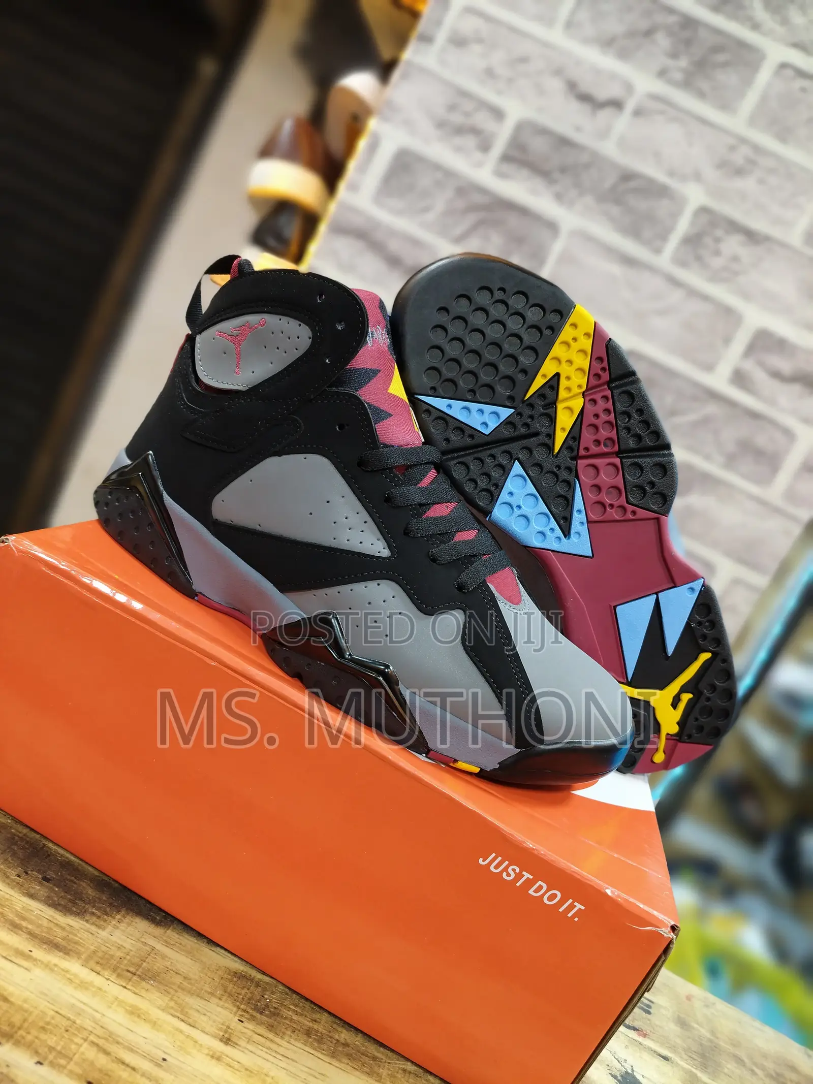 Jordan 7 Bordeaux* _Sizes:40,41,42,43,44,45_