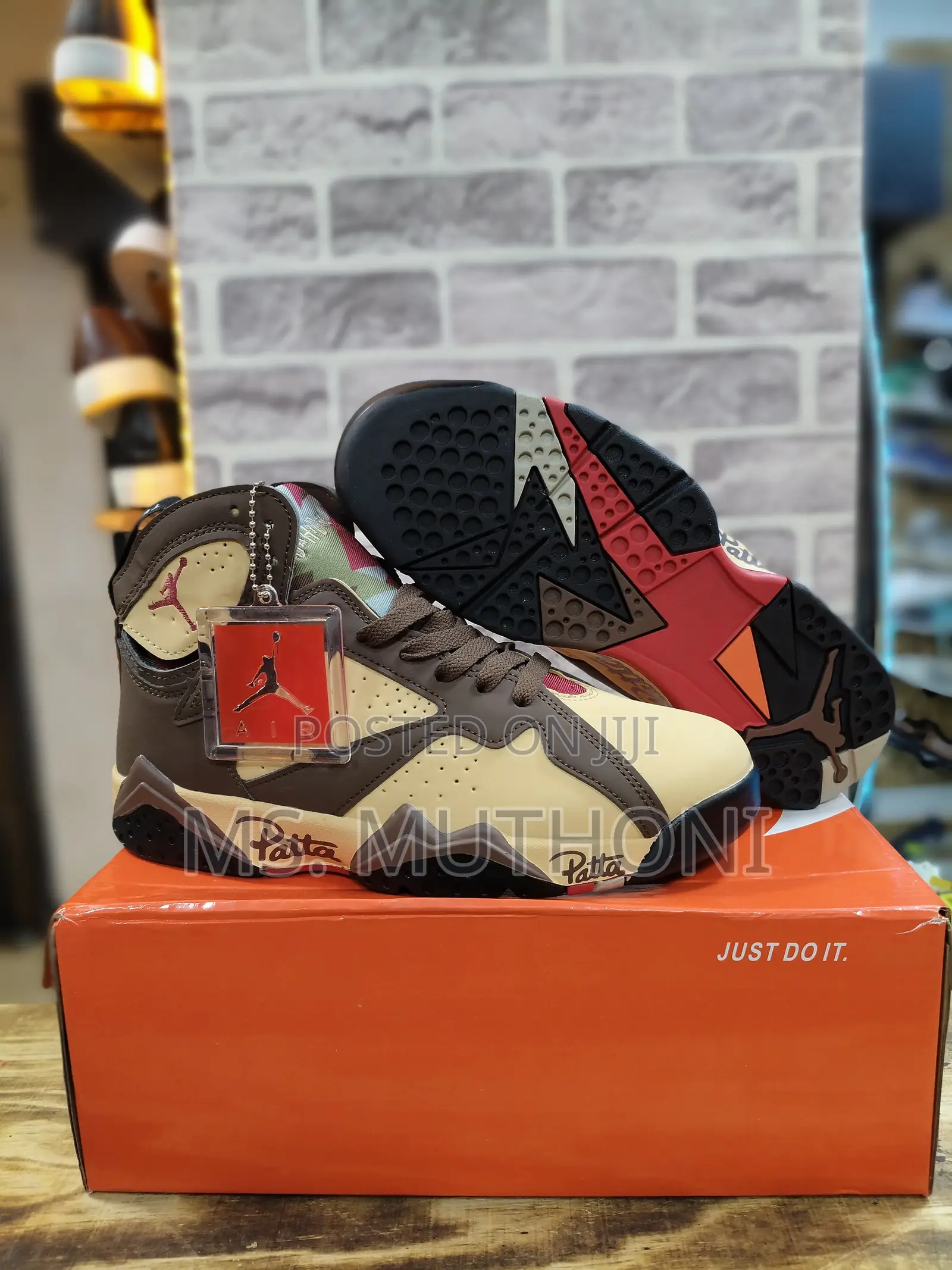 Jordan 7 Team Patta* _Sizes:40,41,42,43,44,45_