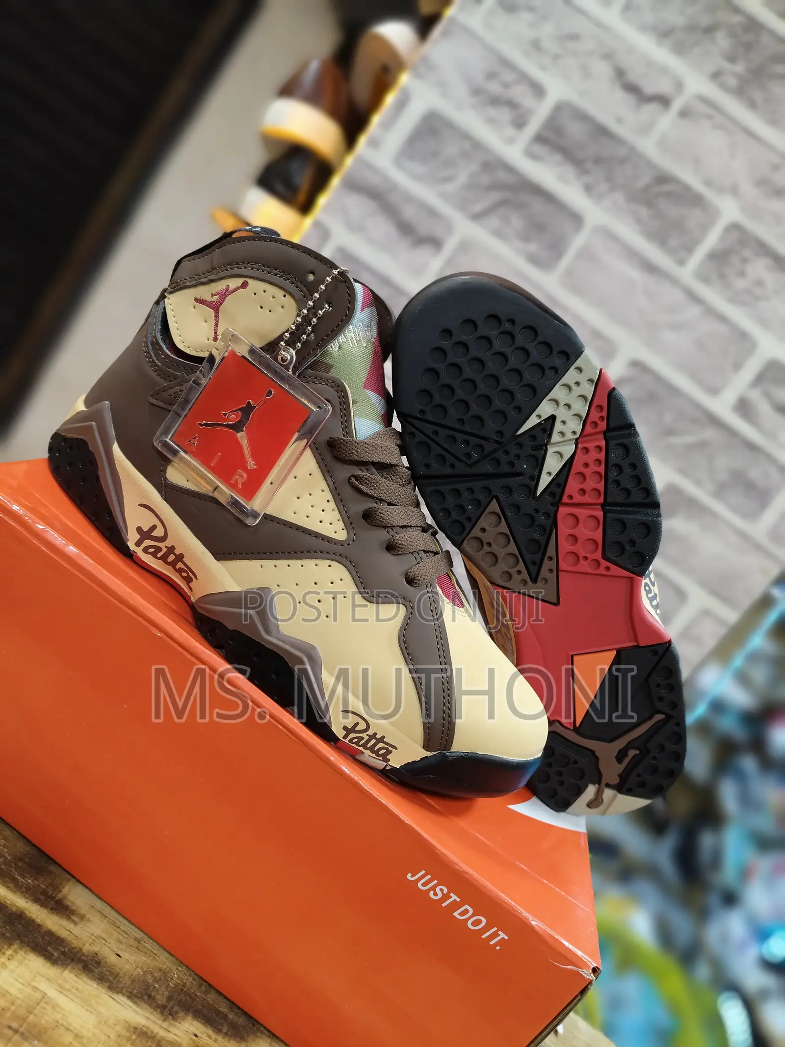 Jordan 7 Team Patta* _Sizes:40,41,42,43,44,45_