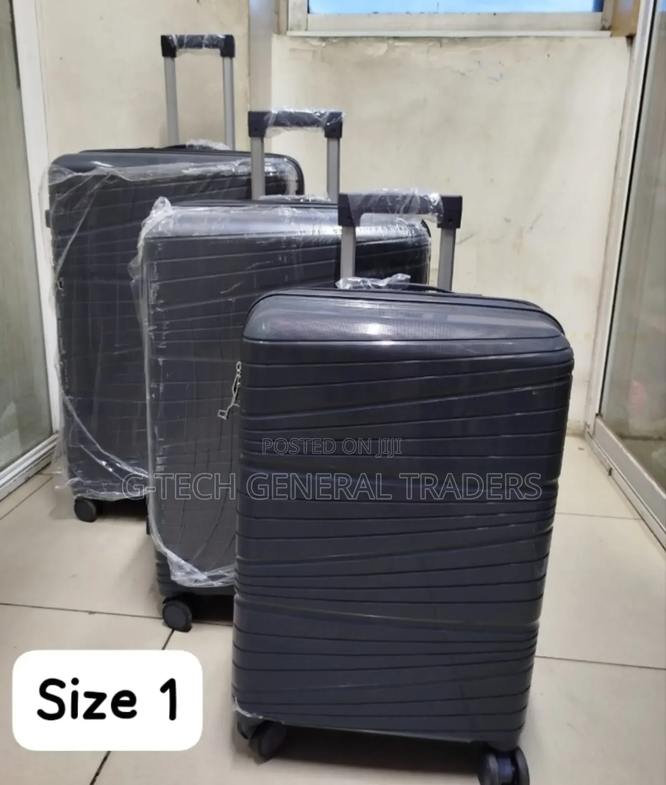 Luxurious Unbreakable Size1 3in1 Rubber Suitcase