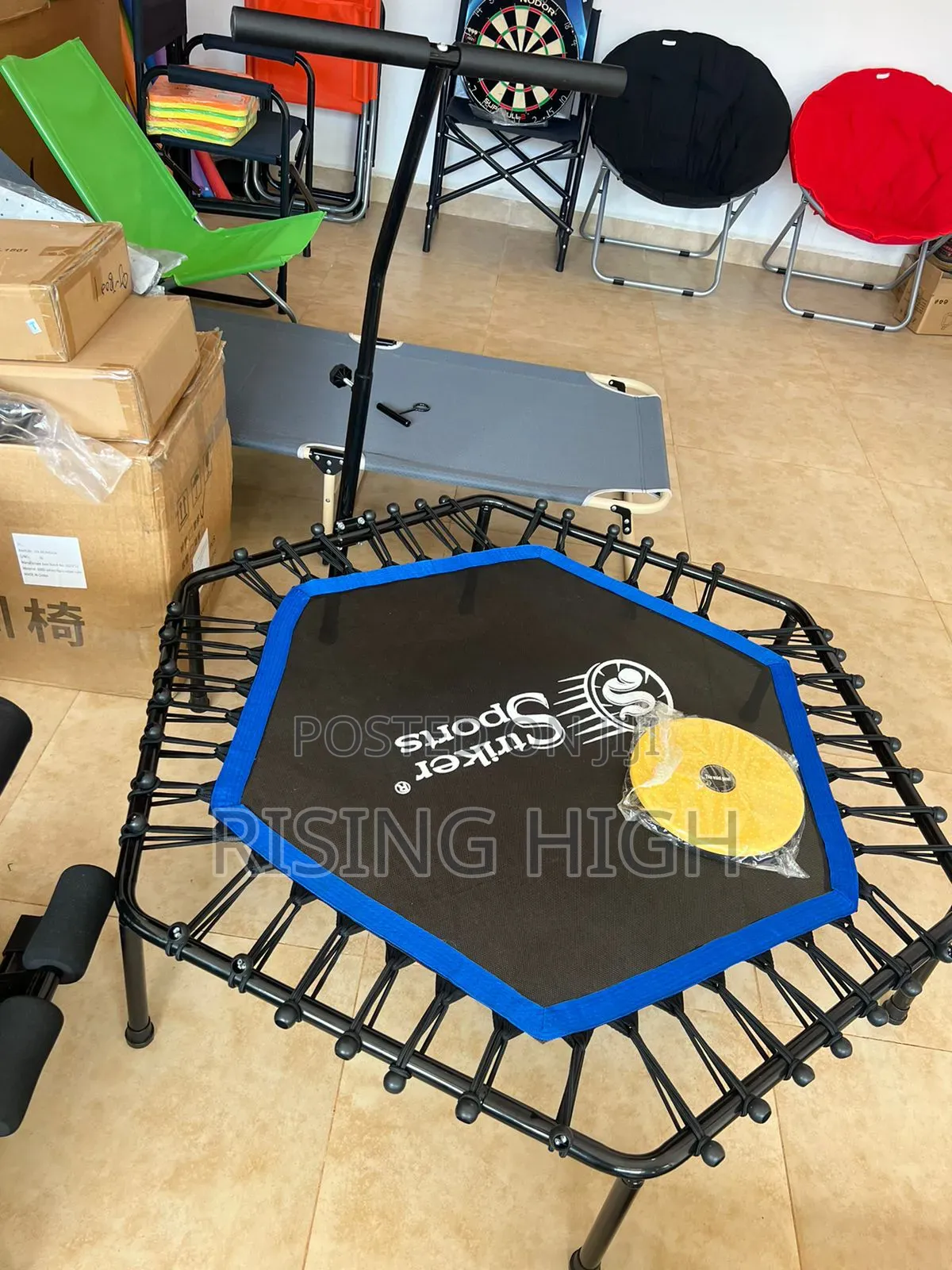 Top Mini Hexagon Trampoline