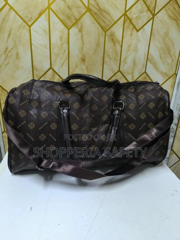 Leather Duffle Bag - thumbnail 4